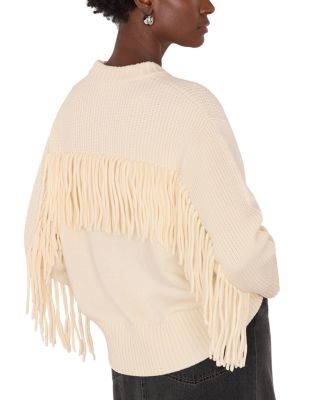 Fringe Rib Detail Pullover