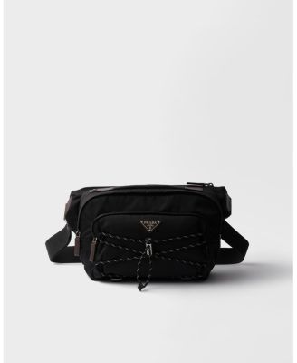  Speedrock Re-Nylon And Leather Shoulder Bag