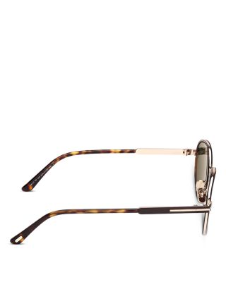 Round Metal Sunglasses, 51mm