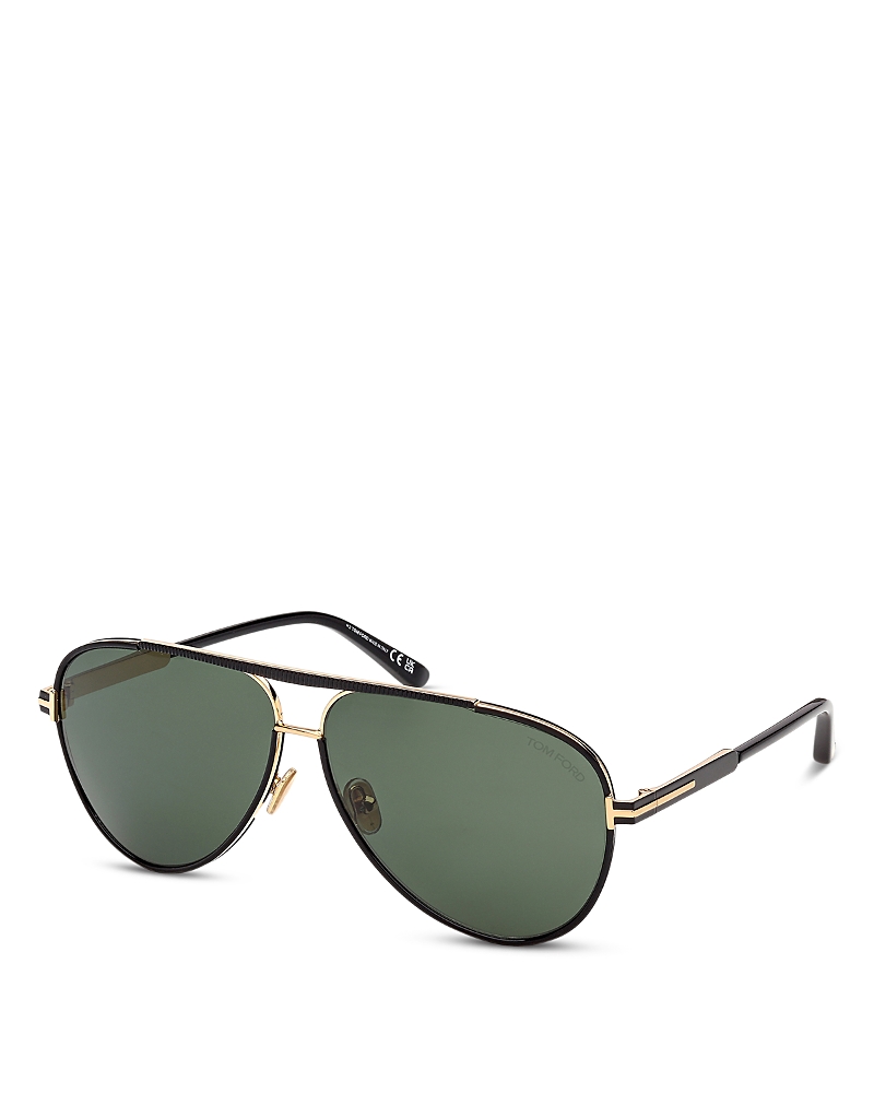 Tom Ford Pilot Sunglasses, 63mm