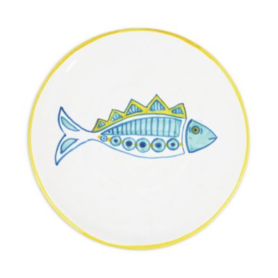 Elba's Fish Spiked Fin Salad Plate