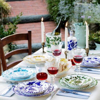 Arezzo Green Dinner Plate