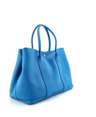 36 Garden Party Tote Leather