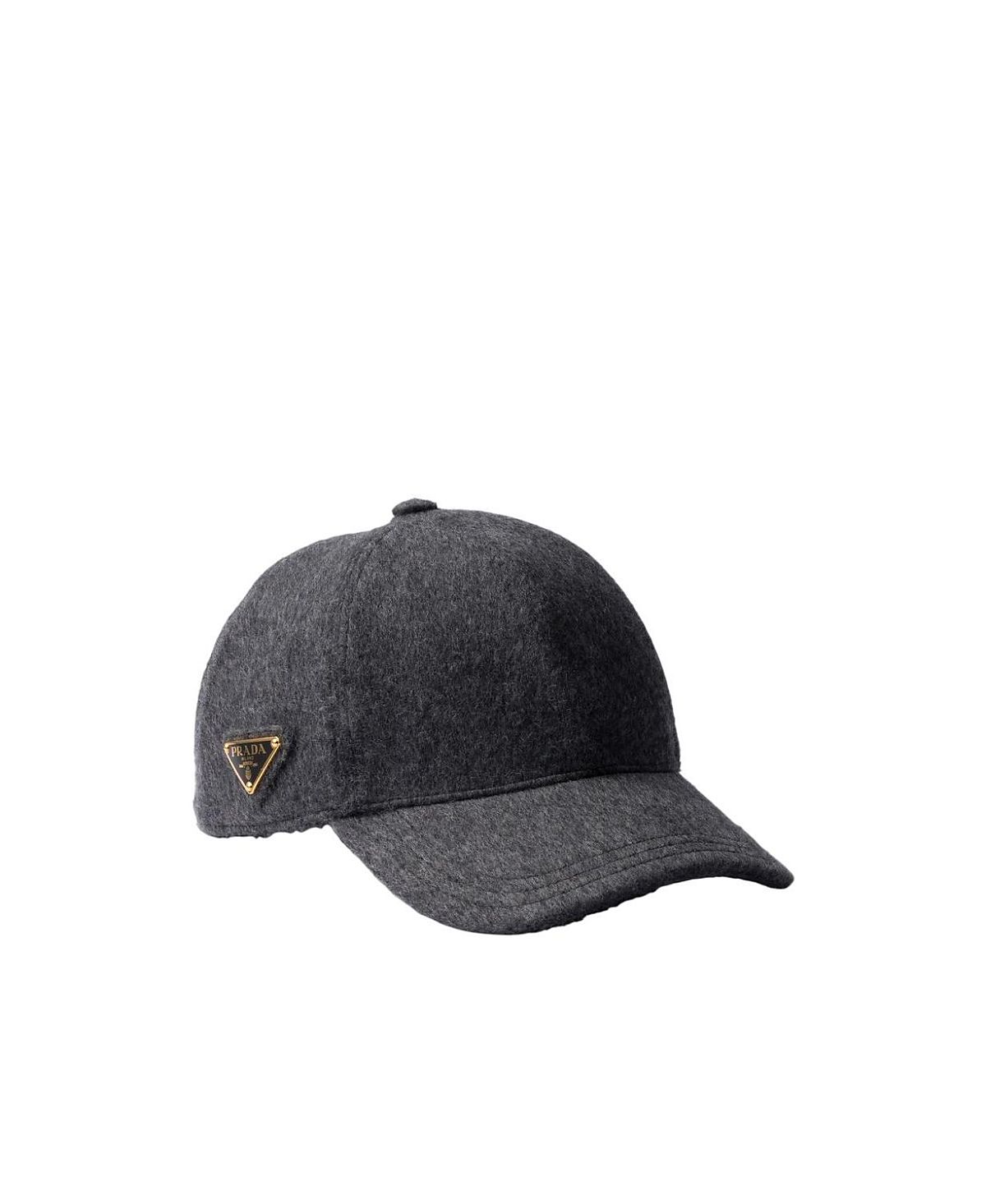 Prada Loden Fabric Baseball Cap