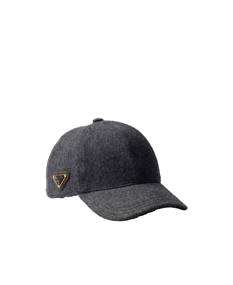 Prada Loden Fabric Baseball Cap