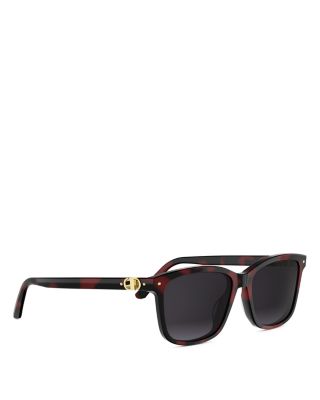 Petit CD Rectangular Sunglasses, 54mm