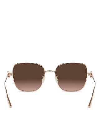 DiorTribales S1U Square Sunglasses, 55mm