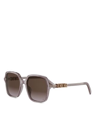 DiorTreasure S1I Square Sunglasses, 54mm
