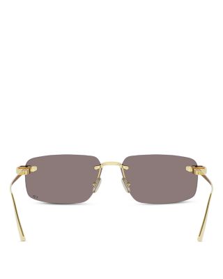 Rectangular Sunglasses, 59mm