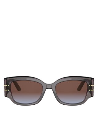 Signature Rectangular Sunglasses, 52mm