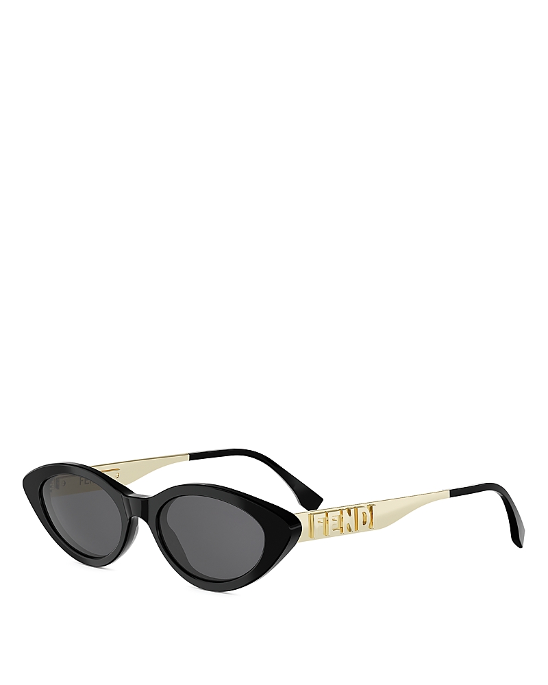 Fendi Fendigraphy Cat Eye Sunglasses, 51mm