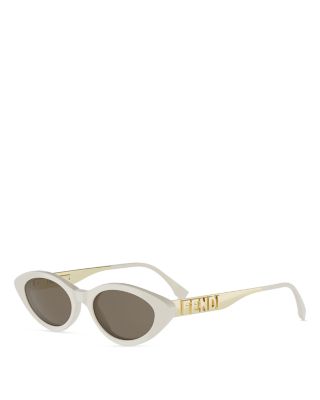 Fendigraphy Cat Eye Sunglasses, 51mm