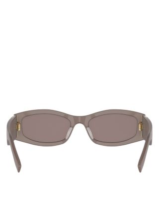 Forever Fendi Rectangular Sunglasses, 54mm
