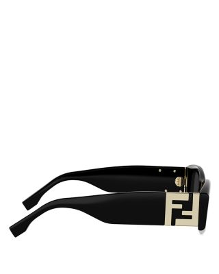 Forever Fendi Rectangular Sunglasses, 54mm
