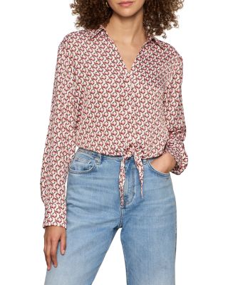 Lover Tie Hem Shirt