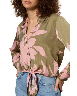 Lover Tie Hem Shirt