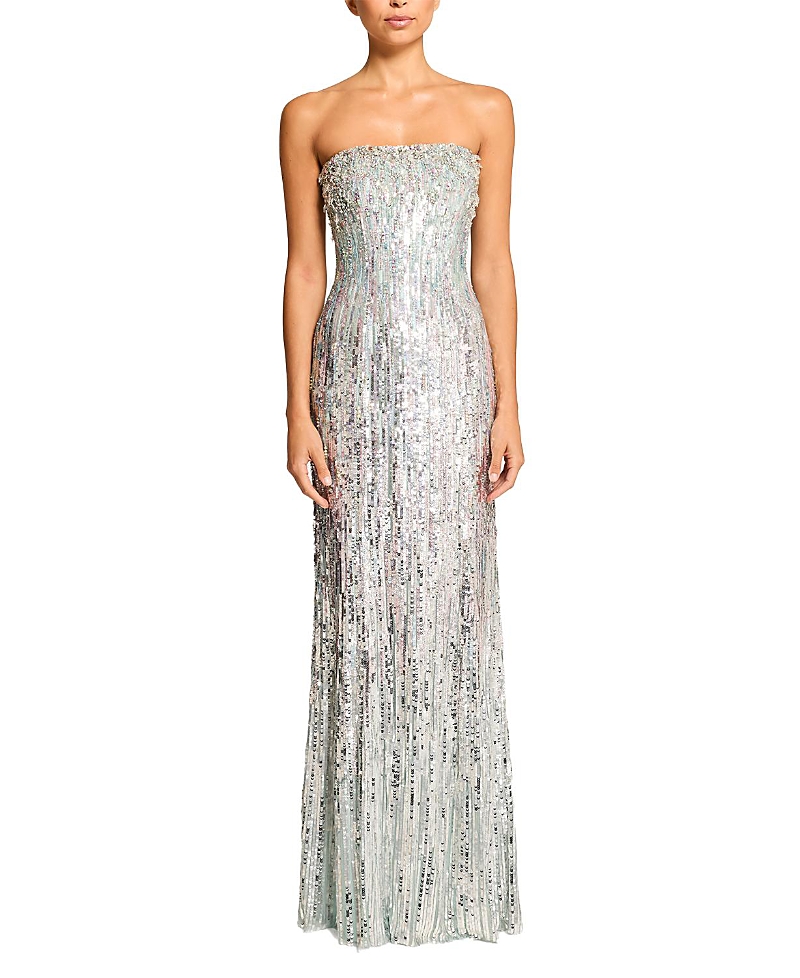 Jenny Packham Honesty Sequin-Embellished Maxi Dress