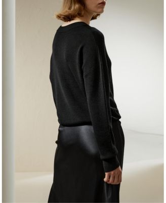 Ultra Fine Merino Wool Crewneck Sweater