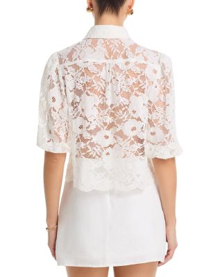 Tammy Mesh Lace Shirt