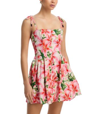 Paisley Mini Dress Swim Cover-Up