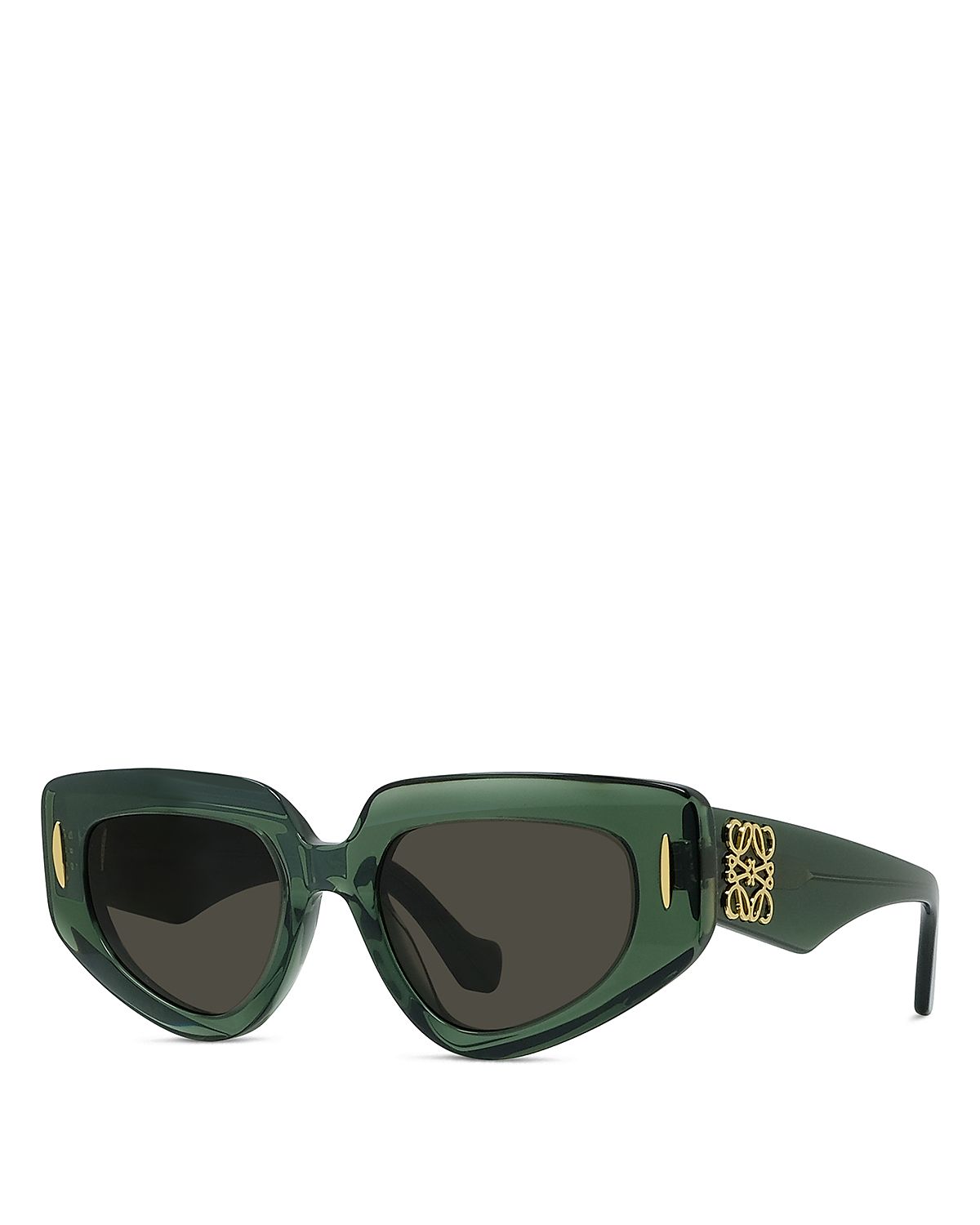 Loewe Anagram Geometric Sunglasses, 51mm