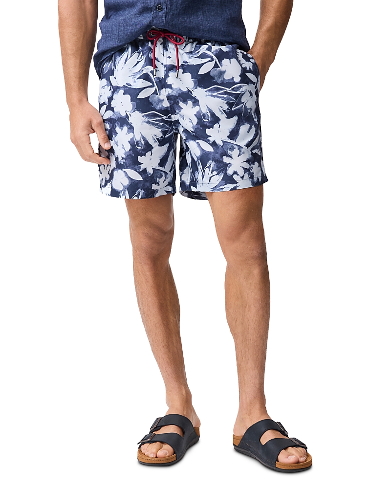 Rodd & Gunn Hardinge Printed 7 Swim Trunks