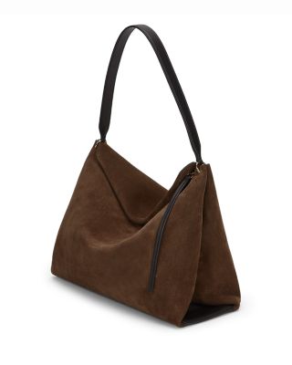 Penelope Palissander Suede Tote