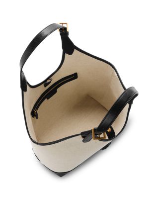 Fabric & Leather Large Tote