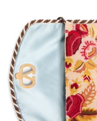 DeVain VLogo Embroidered Small Shoulder Bag