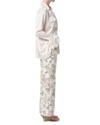 Kimberly '70s High Rise Flare Jeans in English Rose