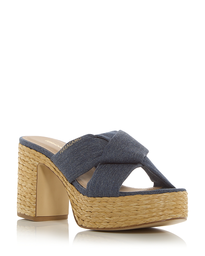 Ferragamo Women's Douglas Espadrille Sandals