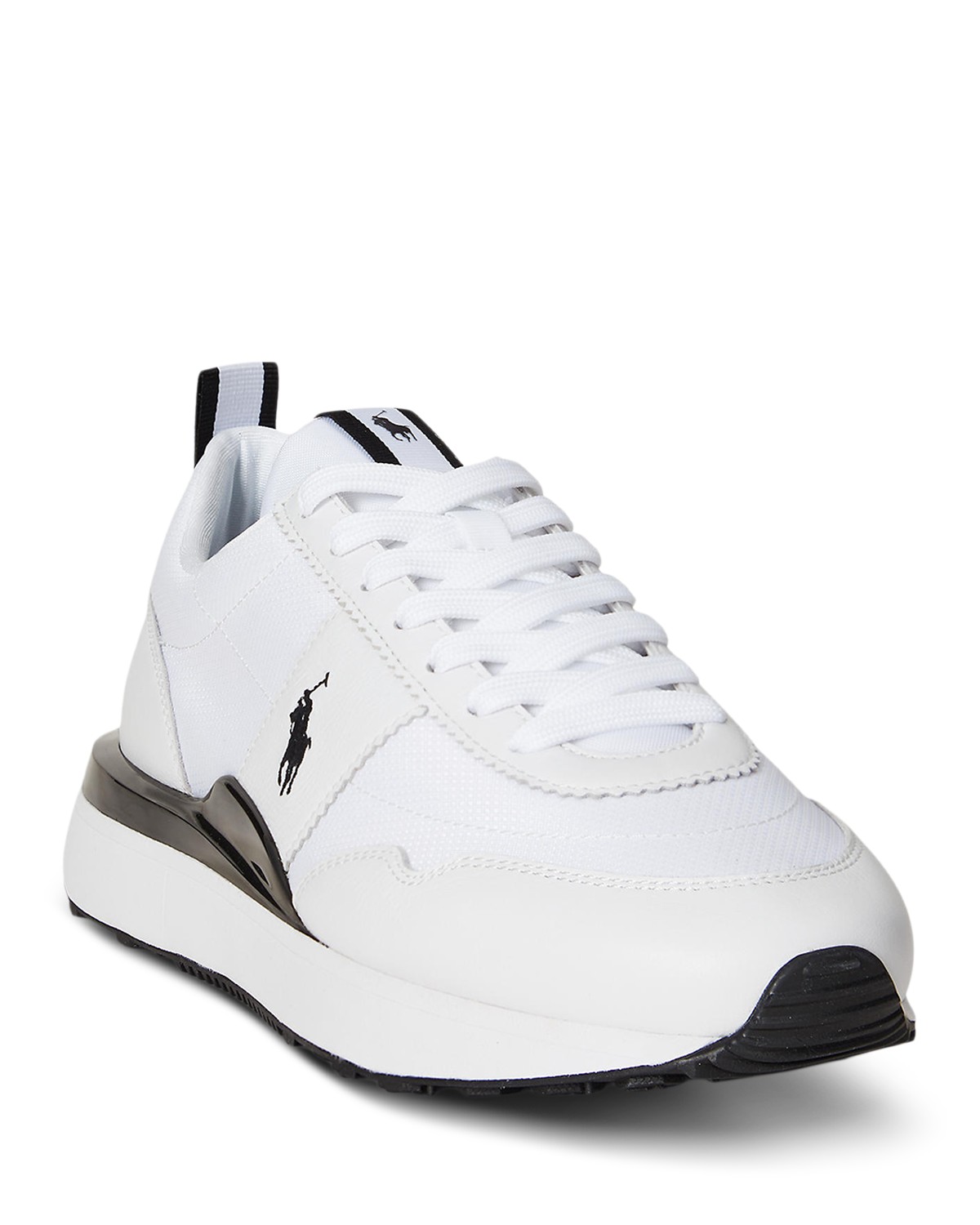 Train 89 Suede Paneled Sneaker