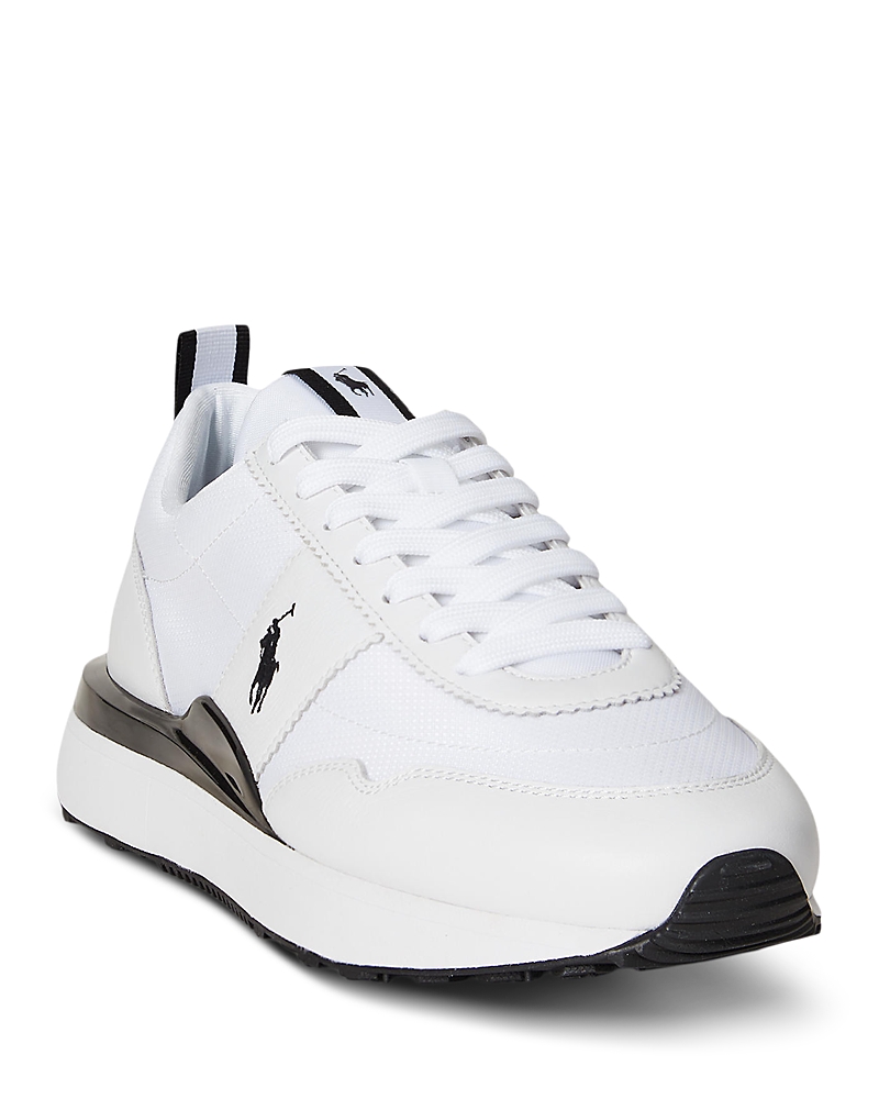 Polo Ralph Lauren Train 89 Suede Paneled Sneaker · 8.5