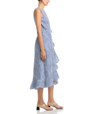 Coastal Shores Wrap Dress