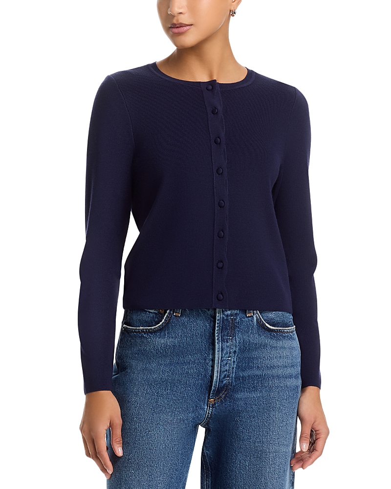 Aqua Scallop Cardigan - Exclusive
