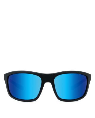 Outdoor Racing Rectangular Sunglasses, 62mm