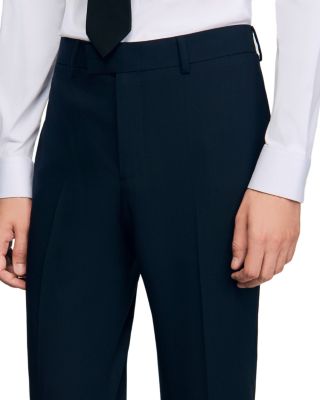 Wool Suit Trousers