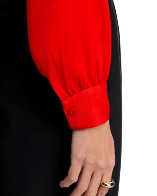 Nicoletta Silk Blend Top