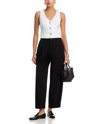 Chain Trim Tweed Vest - Exclusive