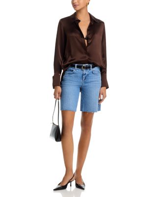 River Mid Rise Bermuda Shorts