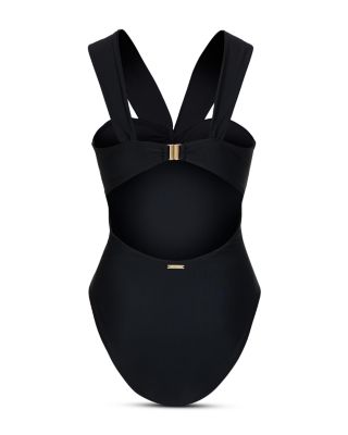 Betsy Draped One Piece Swimsuit