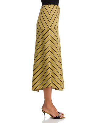 Kara Bias Midi Skirt