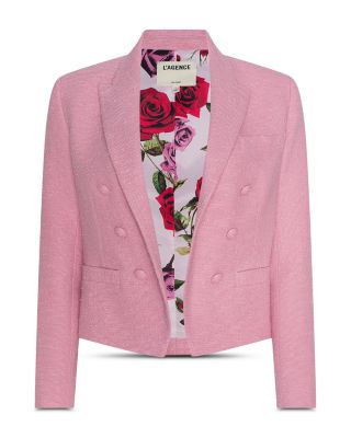 Brooke Double Breasted Crop Blazer