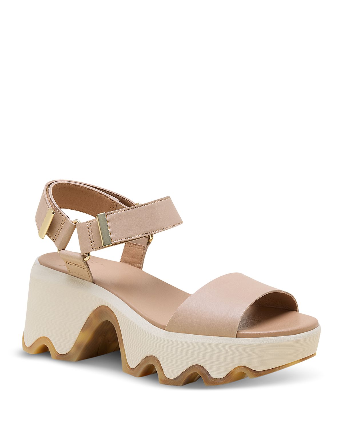 Sorel Women's Kinetic Aura Y Strap Platform Sandals