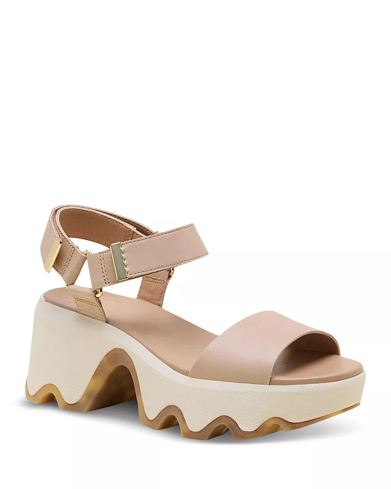 Sorel Women's Kinetic Aura Y Strap Platform Sandals