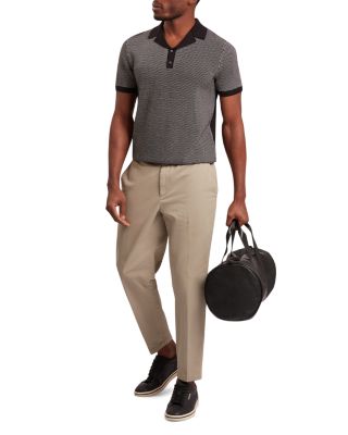 Gregry Small Stitch Knit Polo Shirt