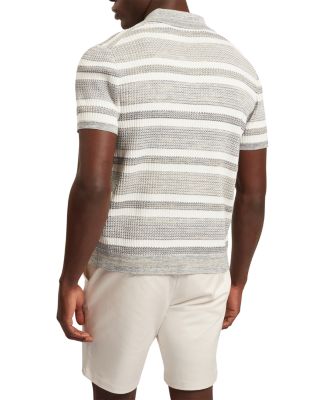 Flacks Short Sleeve Relaxed Fit Stripe Shirt