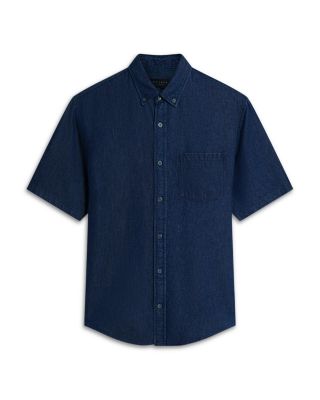 Mirek Short Sleeve Chambray Shirt