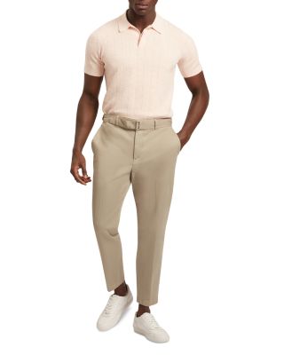 Edgard Mixed Stitch Polo Shirt