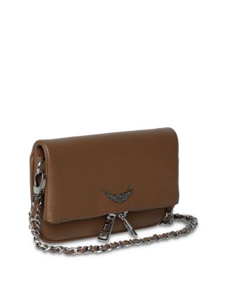 Rock Nano Grained Leather Crossbody